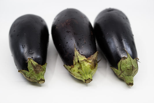 EGGPLANT SEEDS - BLACK BEAUTY - Heirloom - 50 Seeds